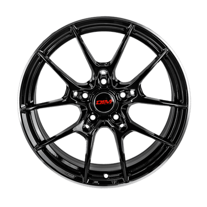DIM WC001 BLACK SILVER LIP Black Silver Lip 17x7.5 5x112 Wheels | Offset: 35 | Backspace: nan | Bore: nan