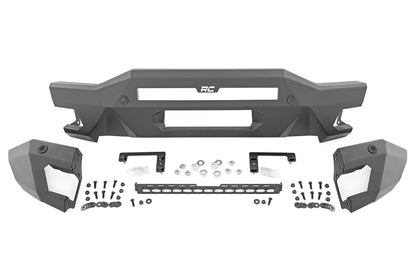 Front Bumper | Modular | Full Wings | Amber DRL | Ford Bronco (21-23)