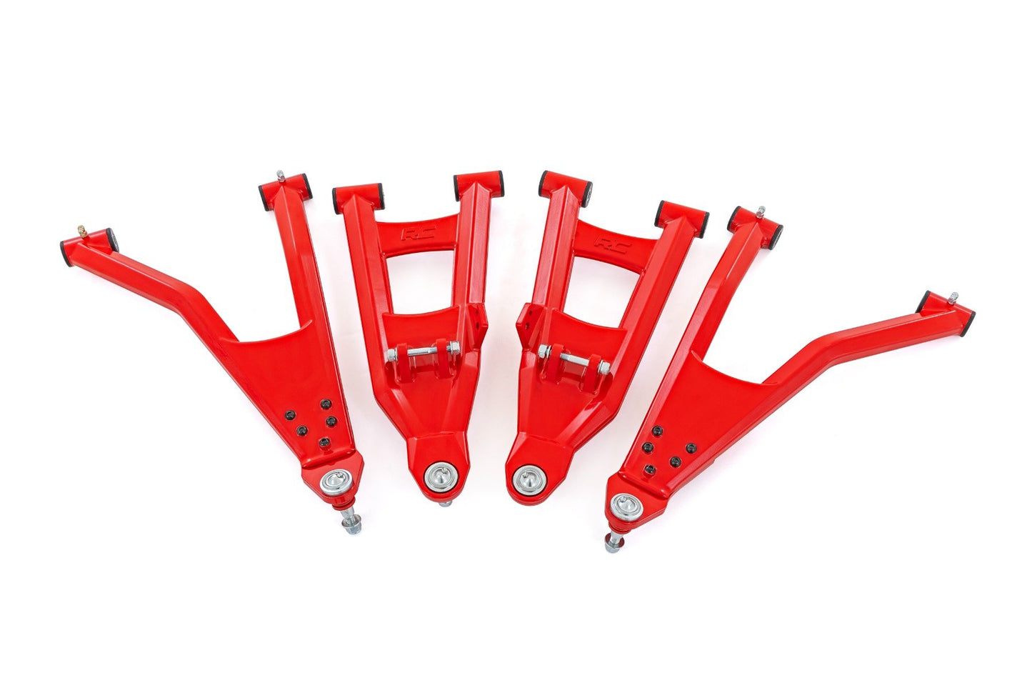 Red Aluminum Control Arms | 2" Forward Offset | Polaris Ranger (21-24)