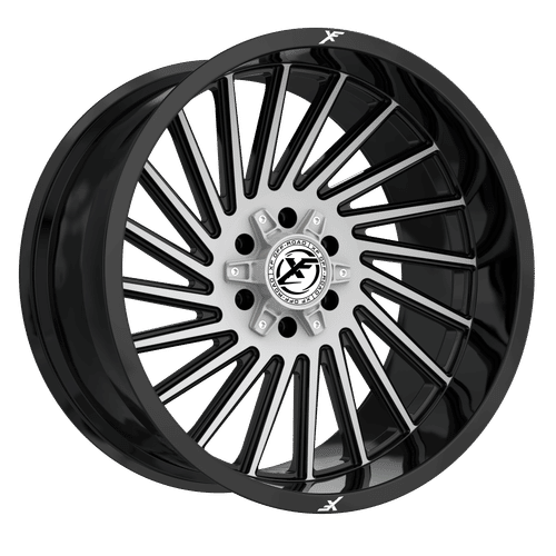 XF OFFROAD XF-239 Black Brushed Dark Tint 20x10 8x165.1/8x180 Wheels | Offset: -24 | Backspace: nan | Bore: 125.2