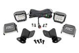 LED Light Kit | Rear Mount | 3" Chrome Pair | Wide Angle | Segway 570 F