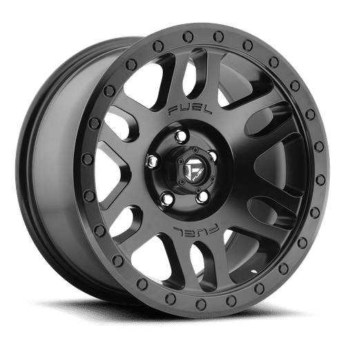 Fuel D584 RECOIL MATTE BLACK 18x9 6x120 Wheels | Offset: 20 | Backspace: 5.79 | Bore: 67.06