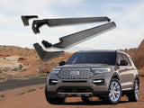 Vanguard Black Side Steps & Running Boards Running Boards Running Board for 2020-2024 ford explorer