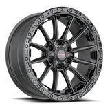VORTEK VRT-601MB Matte Black 22x10 6x135/6x139.7 Wheels | Offset: -12 | Backspace: 5 | Bore: 106.1