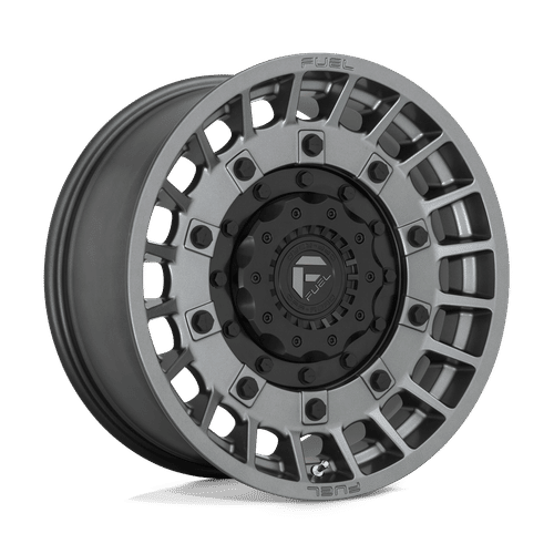 Fuel D726 MATTE ANTHRACITE AND BLACK 17x9 6x135/6x139.7 Wheels | Offset: -12 | Backspace: 4.53 | Bore: 106.1