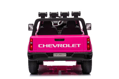 24V 4x4 Chevrolet Silverado 2 Seater Ride on Truck for Kids