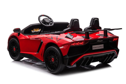 24V Lamborghini Aventador 2 Seater Ride On Car for Kids: Advanced Brushless Motor & Differential for High-Octane Fun