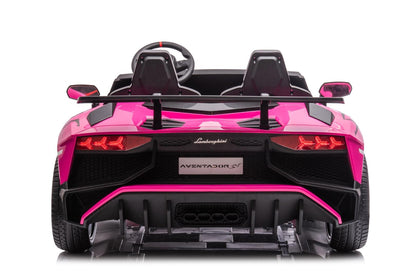 24V Lamborghini Aventador 2 Seater Ride On Car for Kids: Advanced Brushless Motor & Differential for High-Octane Fun