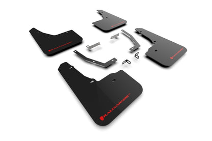Rally Armor 25-26 Subaru Forester &amp; Hybrid Black UR Mud Flap w/Red Logo