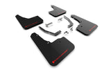 Rally Armor 25-26 Subaru Forester &amp; Hybrid Black UR Mud Flap w/Red Logo
