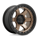 Fuel D751 MATTE BRONZE WITH BLACK RING 18x9 6x135 Wheels | Offset: 20 | Backspace: 5.79 | Bore: 87.1