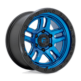 Fuel D790 BLUE WITH BLACK LIP 17x9 5x127 Wheels | Offset: -12 | Backspace: 4.53 | Bore: 71.5