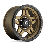 Fuel D583 MATTE BRONZE BLACK BEAD RING 17x8.5 5x127 Wheels | Offset: -6 | Backspace: 4.51 | Bore: 78.1