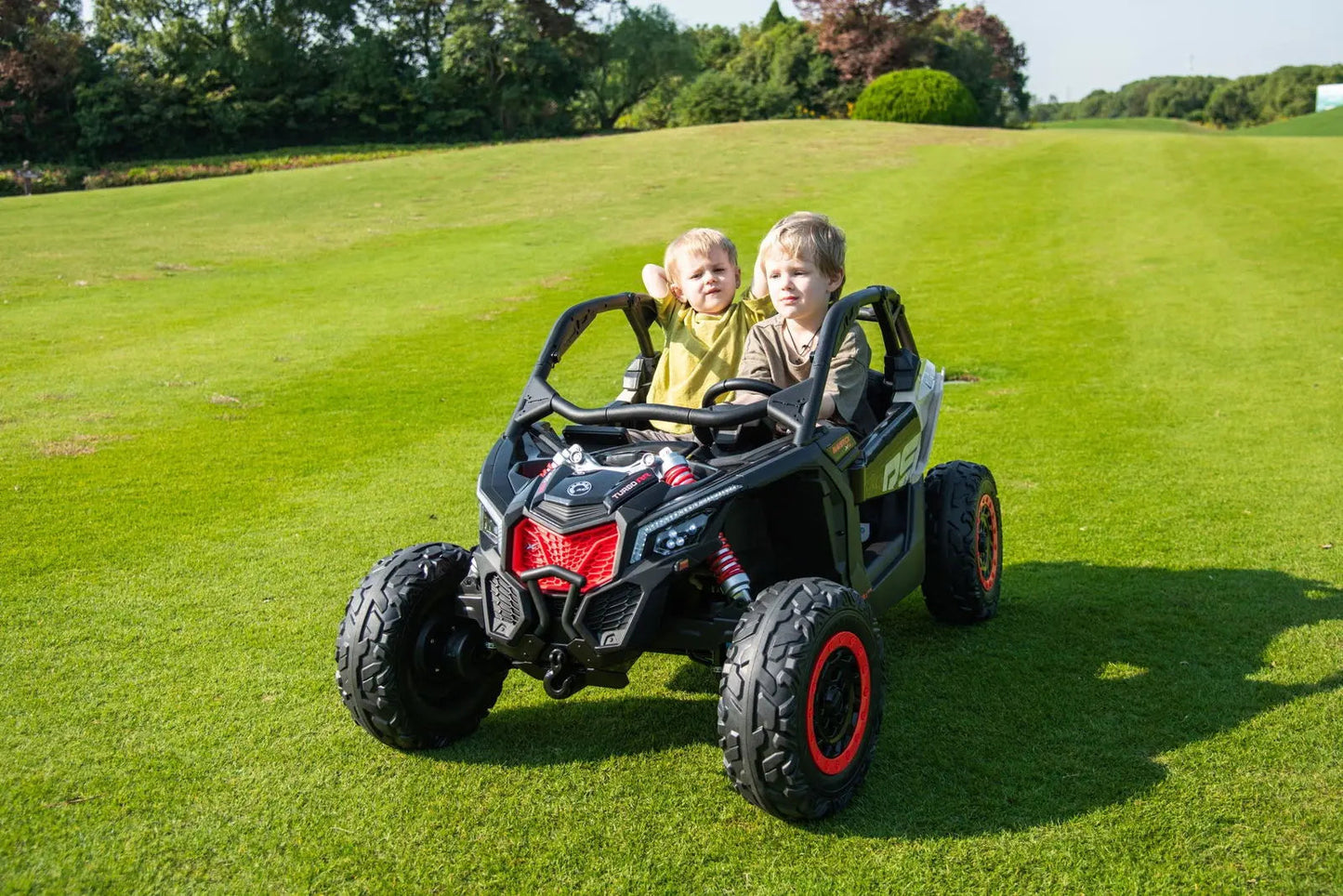 Officially Licensed Can-Am Maverick 24V 2-Seater Kids Ride-On UTV