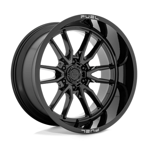 Fuel D760 GLOSS BLACK 22x12 6x135 Wheels | Offset: -44 | Backspace: 4.77 | Bore: 87.1
