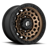 Fuel D634 ZEPHYR MATTE BRONZE BLACK BEAD RING 17x9 6x135 Wheels | Offset: -12 | Backspace: 5.47 | Bore: 87.1