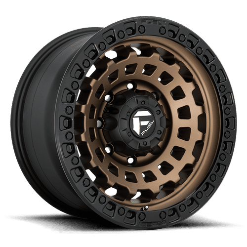 Fuel D634 ZEPHYR MATTE BRONZE BLACK BEAD RING 20x9 5x150 Wheels | Offset: 1 | Backspace: 5.04 | Bore: 110.1