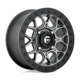 Fuel D919 MATTE GUN METAL BLACK BEAD RING 15x10 4x156 Wheels | Offset: 0 | Backspace: 5.5 | Bore: 132