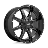 Moto Metal MO970 SEMI GLOSS BLACK MILLED 20x9 6x135/6x139.7 Wheels | Offset: 0 | Backspace: 5 | Bore: 106.1