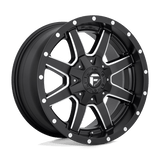 Fuel D538 MATTE BLACK MILLED 20x10 6x135/6x139.7 Wheels | Offset: -18 | Backspace: 4.79 | Bore: 106.1