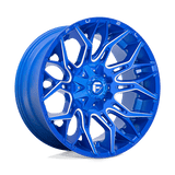 Fuel D770 ANODIZED BLUE MILLED 22x10 8x170 Wheels | Offset: -18 | Backspace: 4.79 | Bore: 125.1