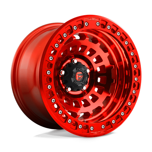 Fuel D100 CANDY RED 17x9 5x127 Wheels | Offset: -15 | Backspace: 4.41 | Bore: 71.5