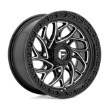 Fuel D741 GLOSS BLACK MILLED 24x7 4x156 Wheels | Offset: 13 | Backspace: 4.51 | Bore: 132