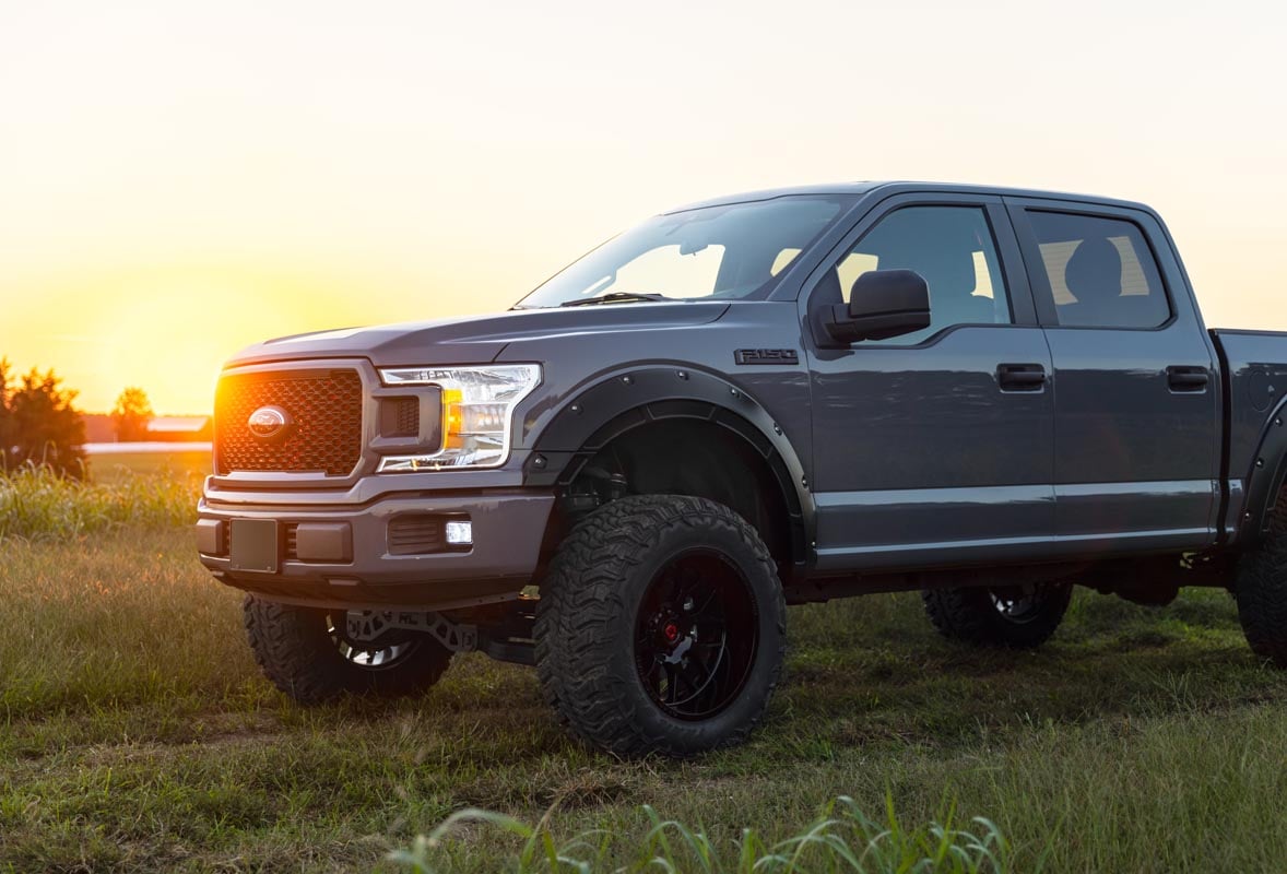 Fender Flares | Defender | D4 Rapid Red | Ford F-150 2WD/4WD (2015-2020)