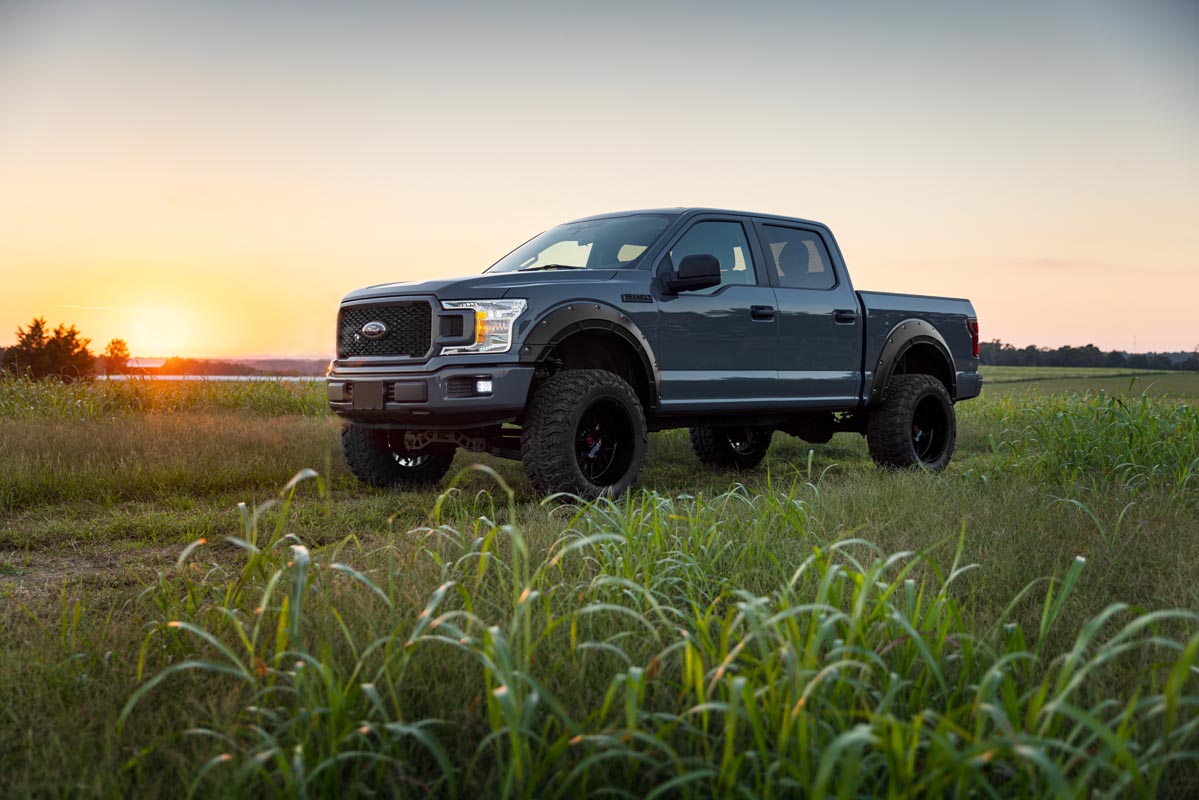 Defender Pocket Fender Flares | UX Ingot Silver Metallic | Ford F-150 (15-20)