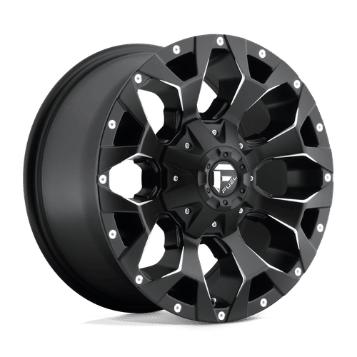 Fuel D546 MATTE BLACK MILLED 17x8.5 6x135/6x139.7 Wheels | Offset: 25 | Backspace: 5.73 | Bore: 106.1