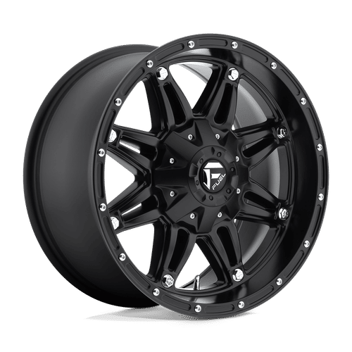 Fuel D531 MATTE BLACK 20x12 5x114.3/5x127 Wheels | Offset: -44 | Backspace: 4.77 | Bore: 78.1