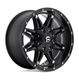 Fuel D531 MATTE BLACK 20x12 5x114.3/5x127 Wheels | Offset: -44 | Backspace: 4.77 | Bore: 78.1