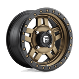 Fuel D583 MATTE BRONZE BLACK BEAD RING 15x7 4x156 Wheels | Offset: 13 | Backspace: 4.51 | Bore: 132