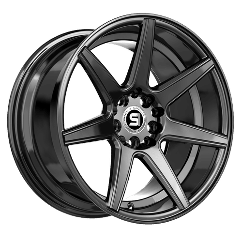 SPEC-1 RACING SP-73GB Gloss Black 18x8 5x114.3/5x120 Wheels | Offset: 38 | Backspace: 6 | Bore: 73.1