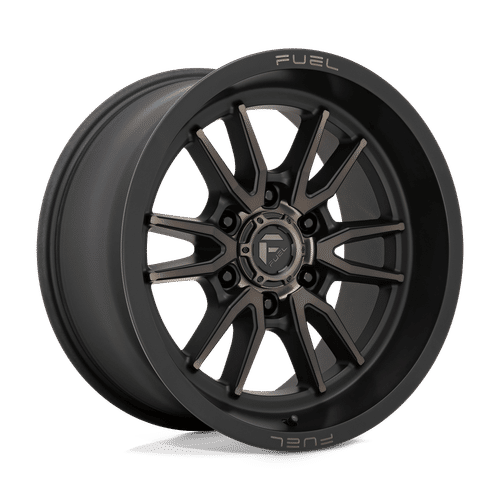 Fuel D762 MATTE BLACK DOUBLE DARK TINT 18x9 6x120 Wheels | Offset: 1 | Backspace: 5.04 | Bore: 67.06