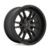 Fuel D762 MATTE BLACK DOUBLE DARK TINT 18x9 6x139.7 Wheels | Offset: 1 | Backspace: 5.04 | Bore: 106.1