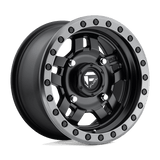 Fuel D557 MATTE BLACK GUN METAL RING 14x7 4x110 Wheels | Offset: 13 | Backspace: 4.51 | Bore: 79.4