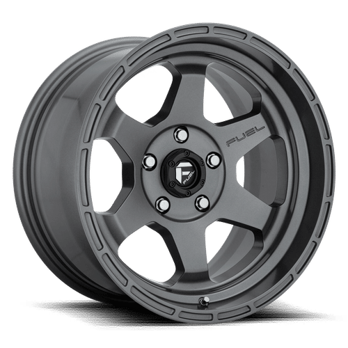 Fuel D665 SHOK MATTE GUN METAL 17x10 6x135 Wheels | Offset: -18 | Backspace: 6.21 | Bore: 87.1
