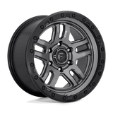Fuel D701 MATTE GUN METAL BLACK BEAD RING 20x9 5x139.7 Wheels | Offset: 1 | Backspace: 5.04 | Bore: 78.1