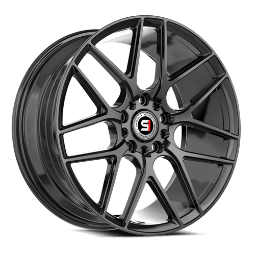 SPEC-1 RACING SP-78W Gloss Black 17x7.5 5x100/5x114.3 Wheels | Offset: 35 | Backspace: 5.75 | Bore: nan