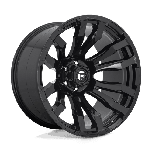 Fuel D675 GLOSS BLACK 18x9 5x127 Wheels | Offset: 1 | Backspace: 5.04 | Bore: 71.5