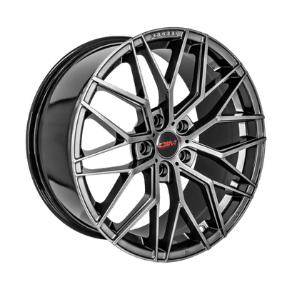 DIM RE-688 HYBER BLACK Grey 18x8.5 5x112 Wheels | Offset: 35 | Backspace: nan | Bore: nan