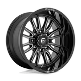 Fuel D761 GLOSS BLACK MILLED 22x12 8x170 Wheels | Offset: -44 | Backspace: 4.77 | Bore: 125.1