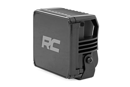 Chrome Series LED Light Pair | 4 Inch | Square | White DRL