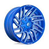 Fuel D774 ANODIZED BLUE MILLED 22x10 5x139.7/5x150 Wheels | Offset: -18 | Backspace: 4.79 | Bore: 110.1
