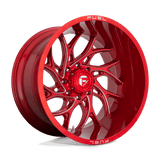 Fuel D742 CANDY RED MILLED 20x10 6x139.7 Wheels | Offset: -18 | Backspace: 4.79 | Bore: 106.1