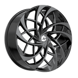 AZARA AZA-540GB Gloss Black 20x8.5 5x112/5x114.3 Wheels | Offset: 35 | Backspace: 6.25 | Bore: 74.1
