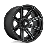 Fuel D708 GLOSS MACHINED DOUBLE DARK TINT 20x10 6x139.7 Wheels | Offset: -18 | Backspace: 4.79 | Bore: 106.1