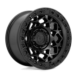 Fuel D786 MATTE BLACK WITH MATTE BLACK RING 17x9 6x135 Wheels | Offset: 1 | Backspace: 5.04 | Bore: 87.1