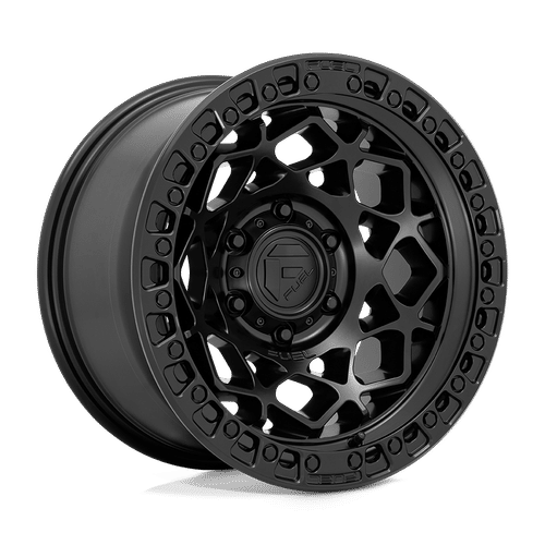 Fuel D786 MATTE BLACK WITH MATTE BLACK RING 17x9 6x135 Wheels | Offset: -12 | Backspace: 4.53 | Bore: 87.1